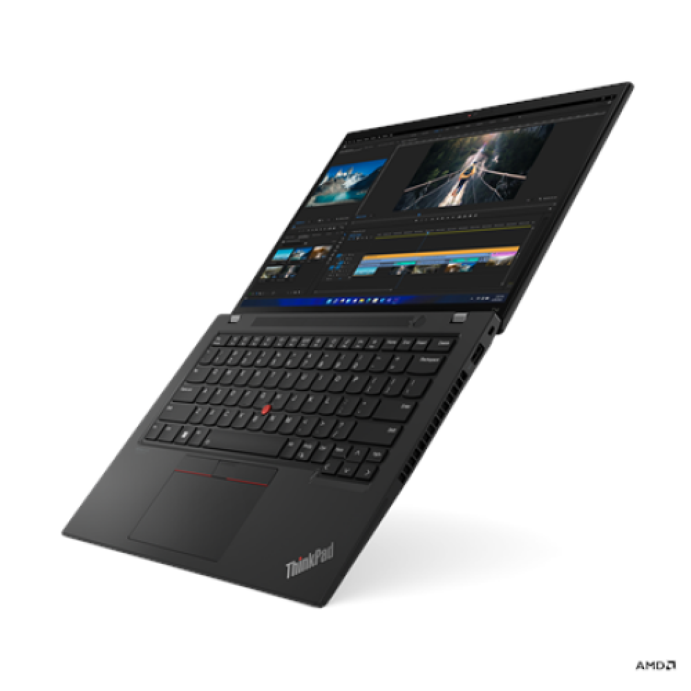 Lenovo ThinkPad T14 (Gen 3) Black, 14 , IPS, WUXGA, 1920 x 1200, Anti-glare, AMD Ryzen 5 PRO, 6650U, 16 GB, Soldered LPDDR5-6400, SSD 256 GB, AMD Radeon 660M, No Optical drive, Windows 11 Pro, 802.11ax, Bluetooth version 5.2, LTE Upgradable, Keyboard lang