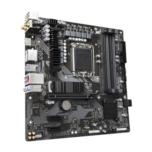 Gigabyte , B760M DS3H AX DDR4 1.0 M/B , Processor family Intel , Processor socket LGA1700 , DDR4 DIMM , Memory slots 4 , Supported hard disk drive interfaces SATA, M.2 , Number of SATA connectors 4 , Chipset Intel B760 Express , Micro ATX