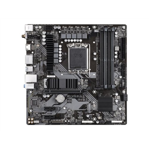 Gigabyte , B760M DS3H AX DDR4 1.0 M/B , Processor family Intel , Processor socket LGA1700 , DDR4 DIMM , Memory slots 4 , Supported hard disk drive interfaces SATA, M.2 , Number of SATA connectors 4 , Chipset Intel B760 Express , Micro ATX