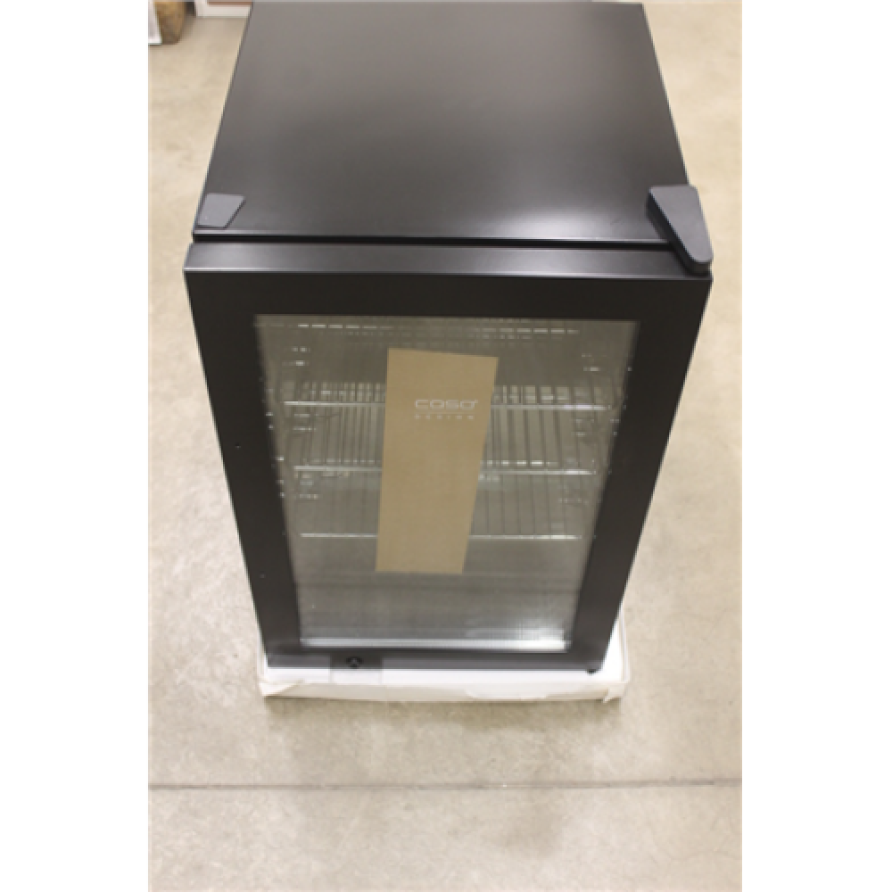 SALE OUT. Caso Barbecue Cooler Black R 694 Energy efficiency class G Free standing Bottles capacity 21 bottles Black DAMAGED PACKAGING, FEW SMALL SCRATCHES 40 dB Outdoor Height 69 cm