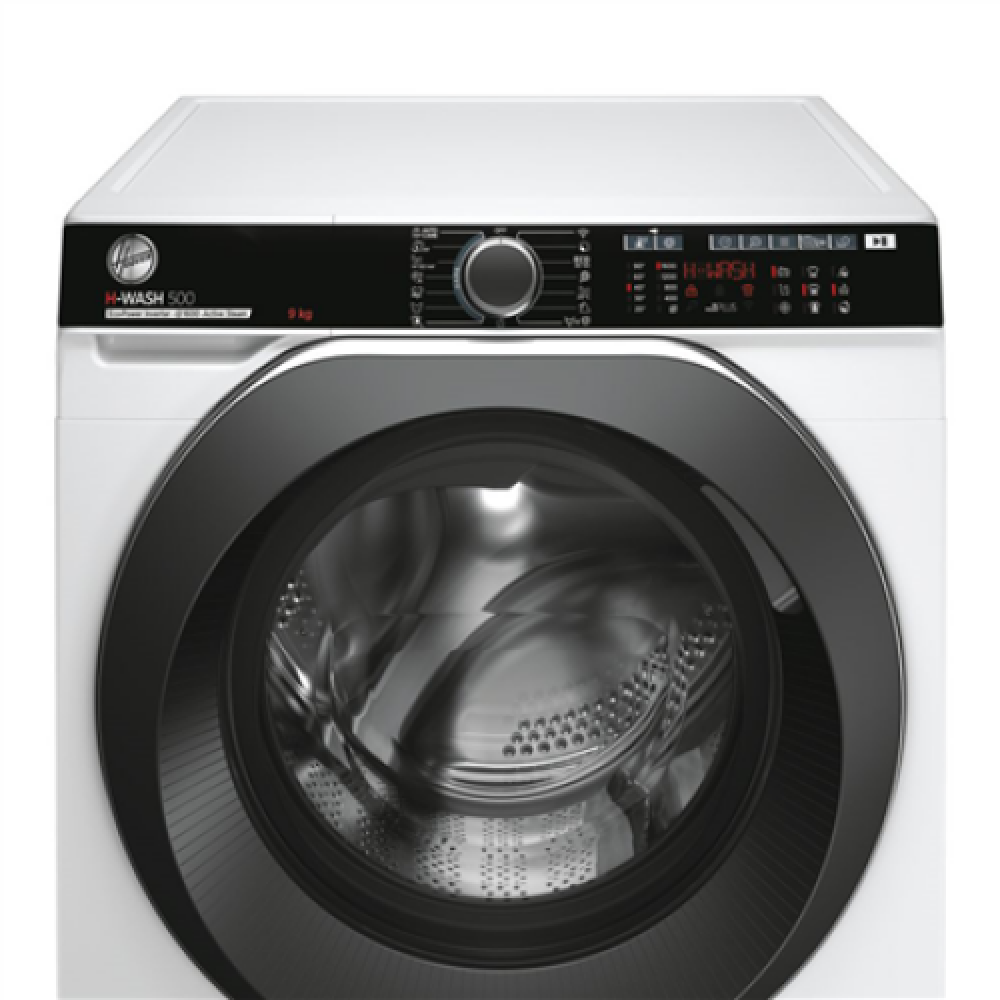 Hoover , HWP 69AMBC/1-S , Washing Machine , Energy efficiency class A , Front loading , Washing capacity 9 kg , 1600 RPM , Depth 53 cm , Width 60 cm , Display , LED , Steam function , White