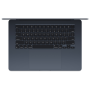 Apple MacBook , Air , Midnight , 15 , IPS , 2880 x 1864 pixels , Apple M3 , 8 GB , Solid-state drive capacity 256 GB , Apple M3 chip 8-core CPU/10-core GPU , macOS , 802.11ax , Bluetooth version 5.3 , Keyboard language Russian , Keyboard backlit , Warrant