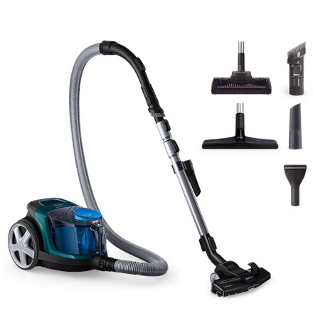 Philips , Vacuum cleaner , FC9334/09 PowerPro Compact , Bagless , Power 900 W , Dust capacity 1.5 L , Opal Green