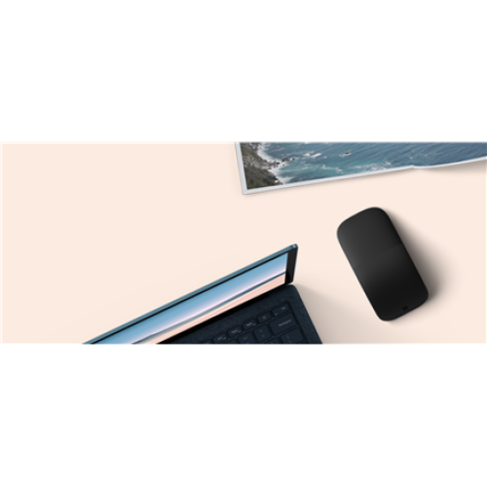Microsoft , Surface Arc Mouse , 3500 , Wireless , Bluetooth , Black