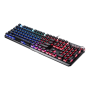 MSI , VIGOR GK71 SONIC RED US , Gaming keyboard , RGB LED light , US , Wired , Black