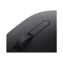 Dell , MS3320W , 2.4GHz Wireless Optical Mouse , Wireless optical , Wireless - 2.4 GHz, Bluetooth 5.0 , Black