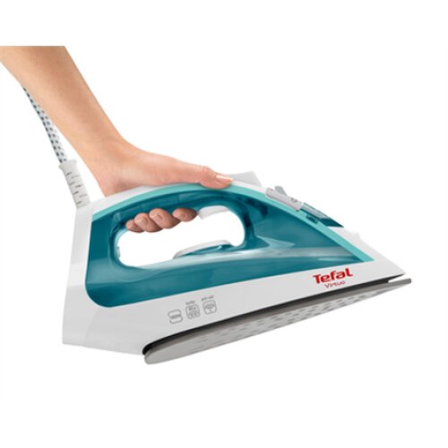 TEFAL , Steam Iron , FV1710 , Steam Iron , 1800 W , Water tank capacity 200 ml , Continuous steam 24 g/min , Steam boost performance 80 g/min , White/Green