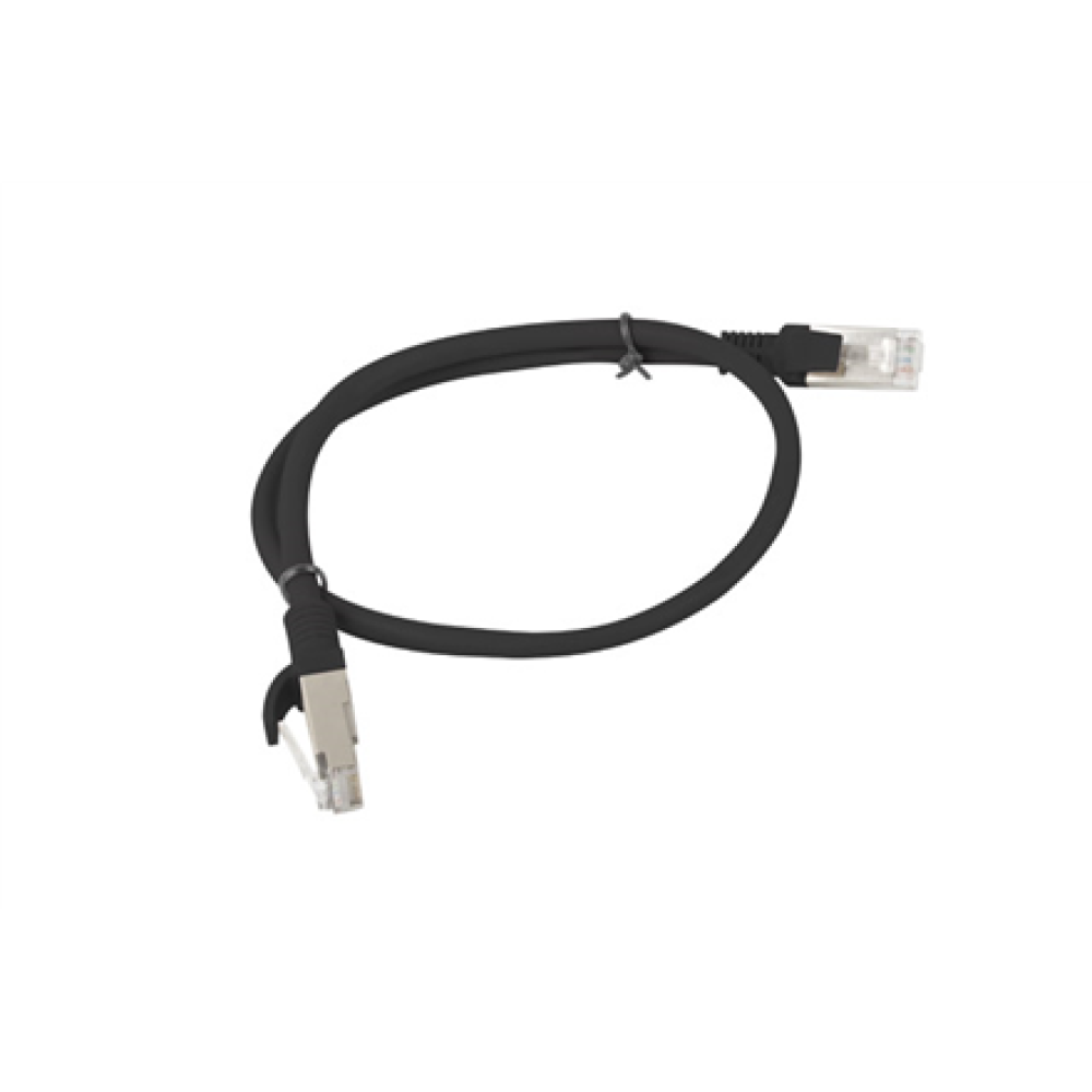 Lanberg Patchcord CAT.5E UTP , PCU5-10CC-0050-BK , 0.5 m