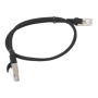 Lanberg Patchcord CAT.5E UTP , PCU5-10CC-0050-BK , 0.5 m