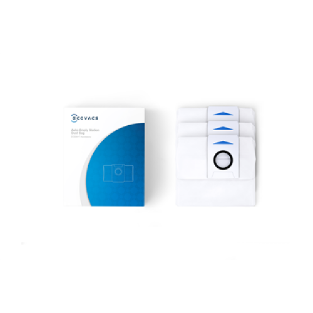 Ecovacs Dust bag for Auto Empty Station D-DB03-0003 Number of bags 3 pcs/box, For DEEBOT X1 OMNI