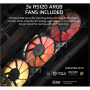 Corsair PC Case , 3200D RS , Black , Mid-Tower