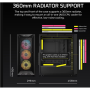 Corsair PC Case , 3200D RS , Black , Mid-Tower
