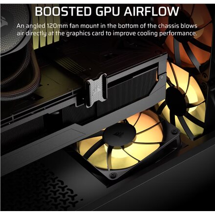 Corsair PC Case , 3200D RS , Mid-Tower , Black