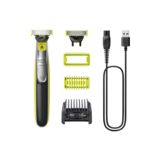 Philips , Shaver , QP2834/23 OneBlade 360 , Cordless , Wet & Dry , Lime green/Charcoal grey