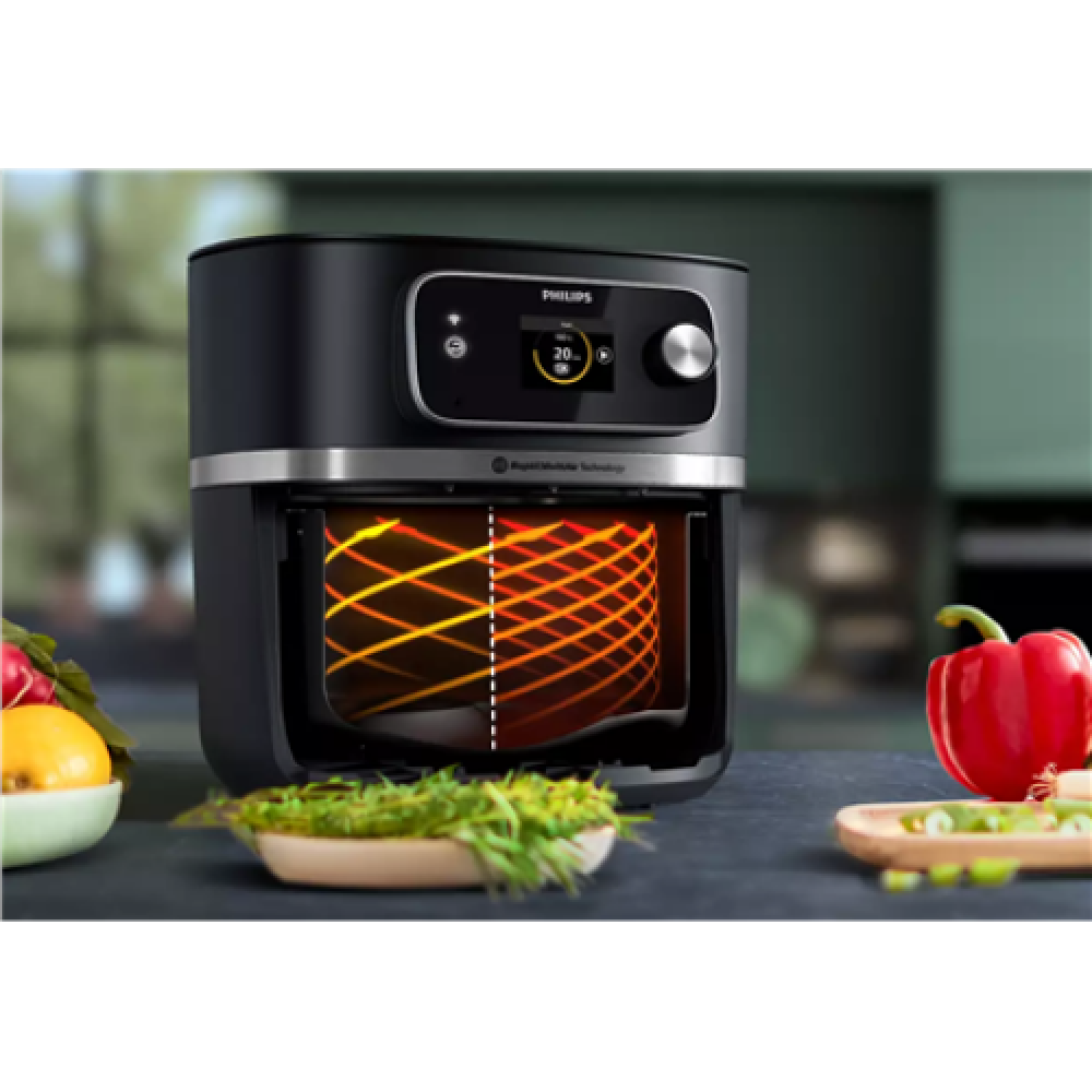 Philips , Airfryer Combi , HD9880/90 7000 XXL Connected , Power 2200 W , Capacity 8.3 L , Black