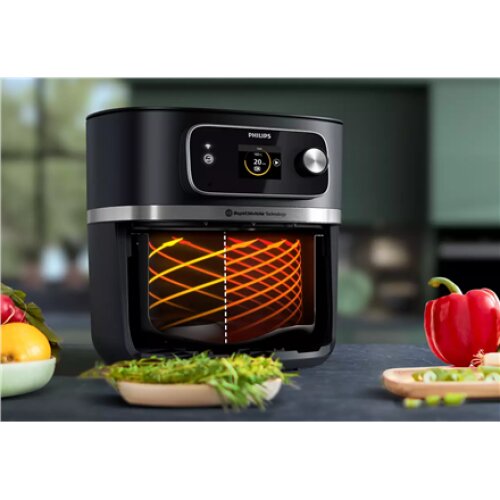 Philips , Airfryer Combi , HD9880/90 7000 XXL Connected , Power 2200 W , Capacity 8.3 L , Black