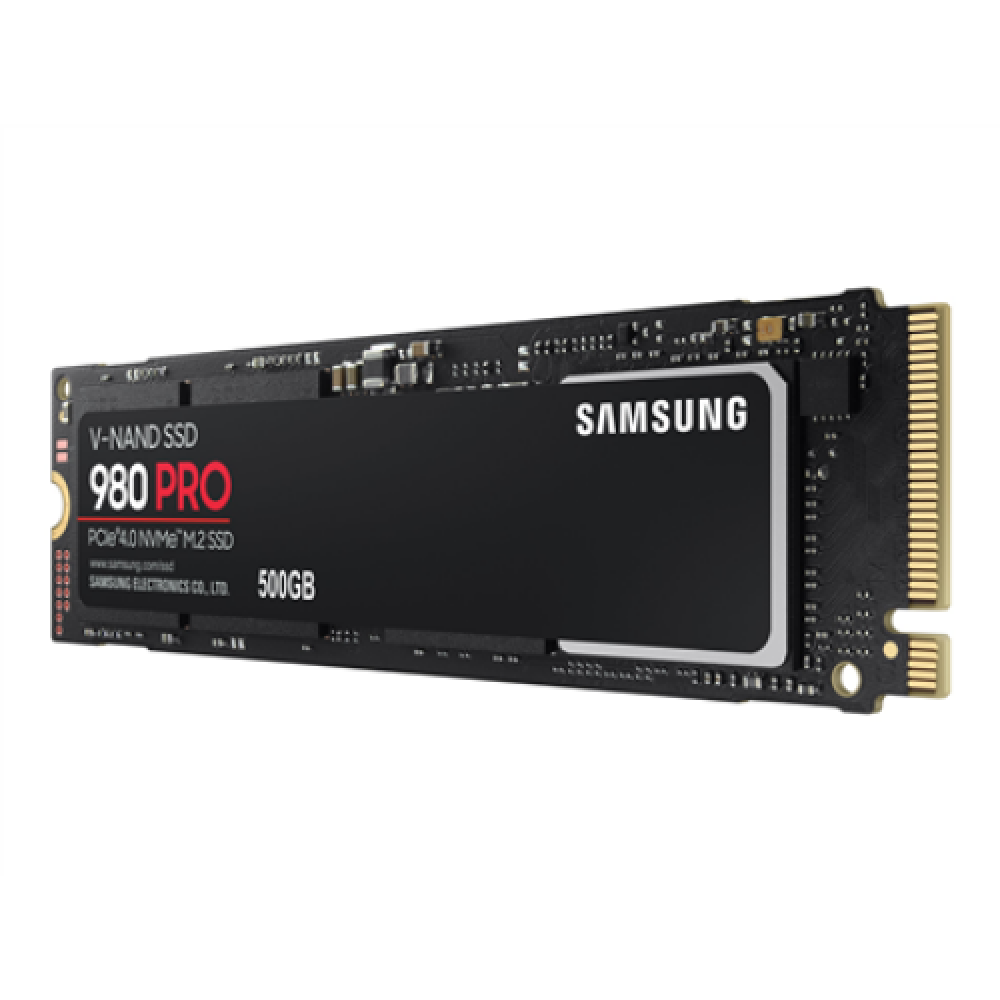 Samsung , V-NAND SSD , 980 PRO , 500 GB , SSD form factor M.2 2280 , SSD interface M.2 NVME , Read speed 3500 MB/s , Write speed 3000 MB/s