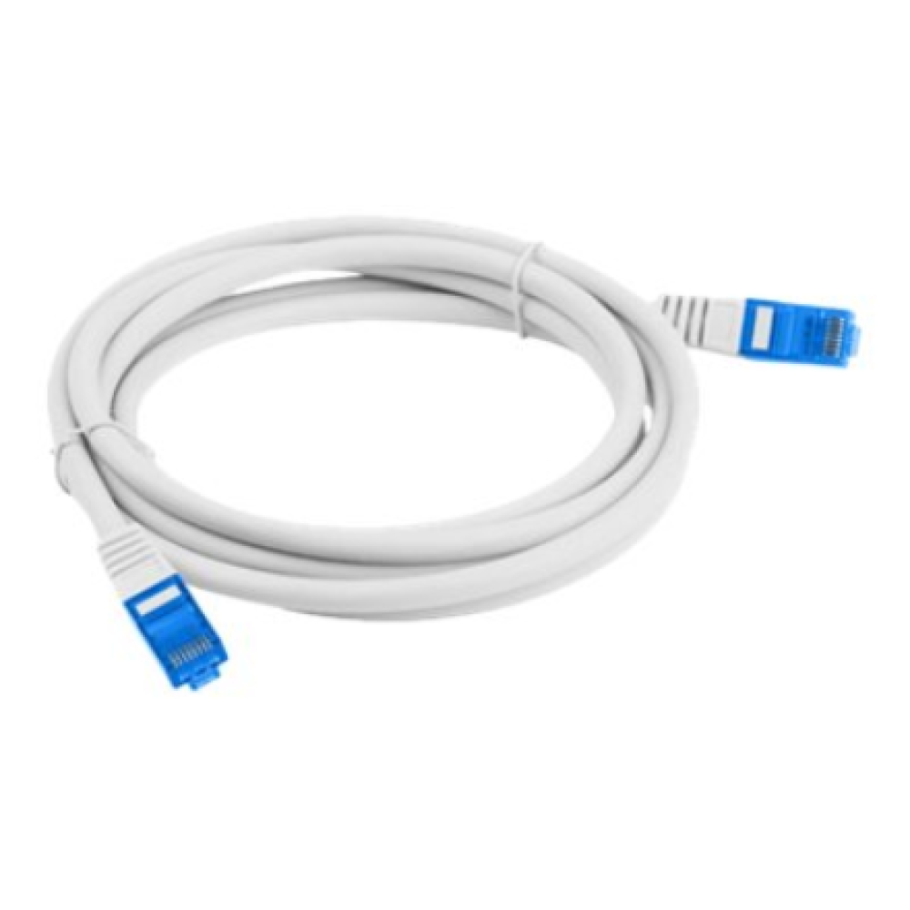 Lanberg Patchcord Cat.6A S/FTP LSZH CCA Fluke Passed , PCF6A-10CC-0050-S , 0.5 m