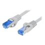 Lanberg Patchcord Cat.6A S/FTP LSZH CCA Fluke Passed , PCF6A-10CC-0050-S , 0.5 m