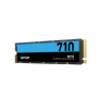 Lexar , M.2 NVMe SSD , NM710 , 500 GB , SSD form factor M.2 2280 , Solid-state drive interface PCIe Gen4x4 , Read speed 5000 MB/s , Write speed 2600 MB/s