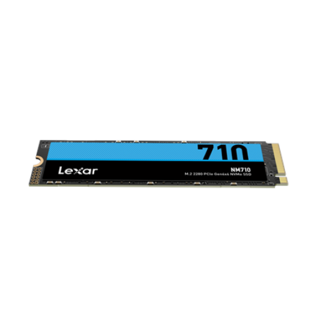 Lexar , M.2 NVMe SSD , NM710 , 500 GB , SSD form factor M.2 2280 , Solid-state drive interface PCIe Gen4x4 , Read speed 5000 MB/s , Write speed 2600 MB/s
