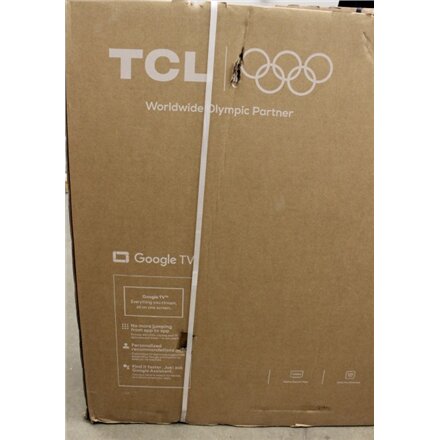 SALE OUT. TCL 65T8C 65 (165 cm) 4K QLED TV with Google TV , SALE OUT. TCL 4K QLED TV , 65T8C , 65 , Smart TV , Google TV , DAMAGED PACKAGING