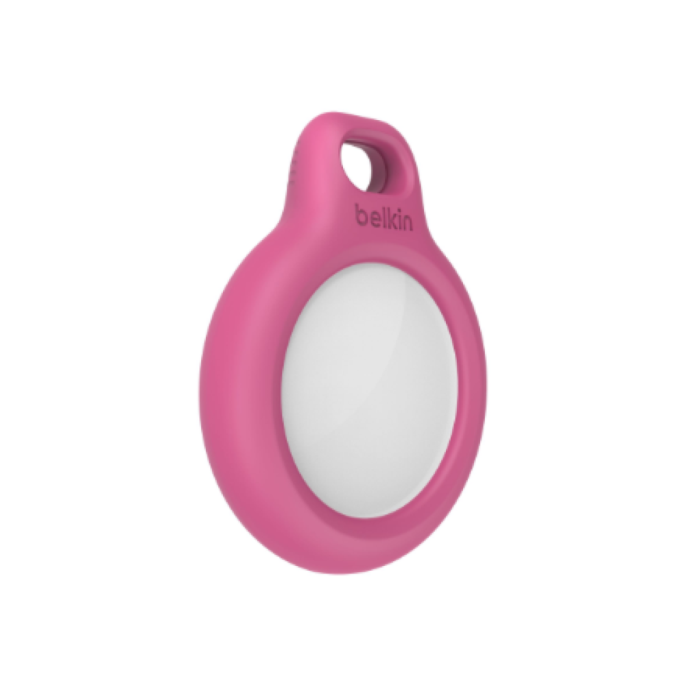 Belkin , Secure Holder with Key Ring for AirTag , Pink