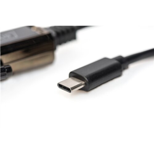 DIGITUS USB Type-C to Serial Adapter , Digitus , DIGITUS DA-70166 - serial adapter - USB-C - RS-232 , DA-70166