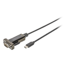 DIGITUS USB Type-C to Serial Adapter , Digitus , DIGITUS DA-70166 - serial adapter - USB-C - RS-232 , DA-70166