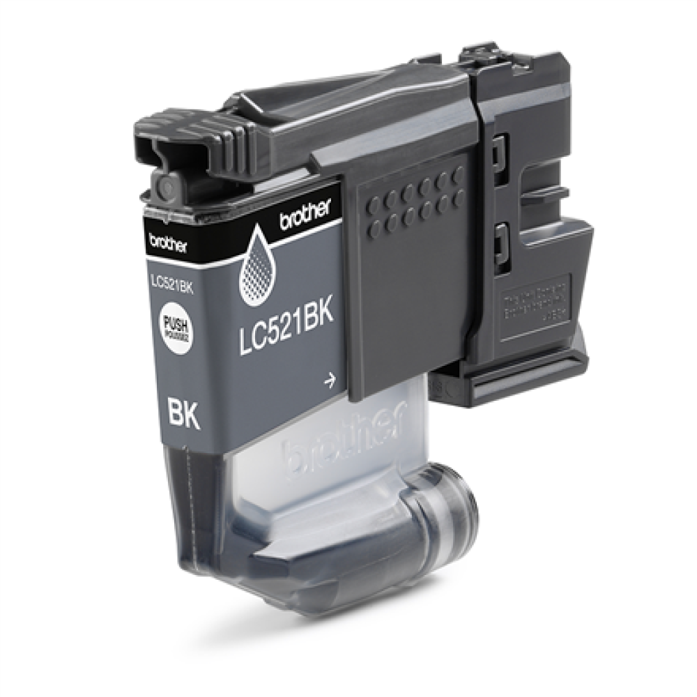 Brother LC521BK , Ink Cartridges , Black