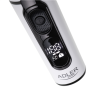 Adler , Hair Clipper with LCD Display , AD 2839 , Cordless , Number of length steps 6 , White/Black