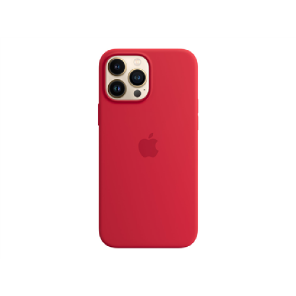 iPhone 13 Pro Max Silicone Case with MagSafe – (PRODUCT)RED
