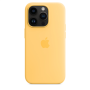 Apple 14 Pro Silicone Case with MagSafe Case with MagSafe Apple iPhone 14 Pro Silicone Sunglow