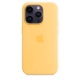 Apple 14 Pro Silicone Case with MagSafe Case with MagSafe Apple iPhone 14 Pro Silicone Sunglow