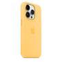 Apple 14 Pro Silicone Case with MagSafe Case with MagSafe Apple iPhone 14 Pro Silicone Sunglow