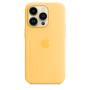 Apple 14 Pro Silicone Case with MagSafe Case with MagSafe Apple iPhone 14 Pro Silicone Sunglow