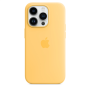 Apple 14 Pro Silicone Case with MagSafe Case with MagSafe Apple iPhone 14 Pro Silicone Sunglow