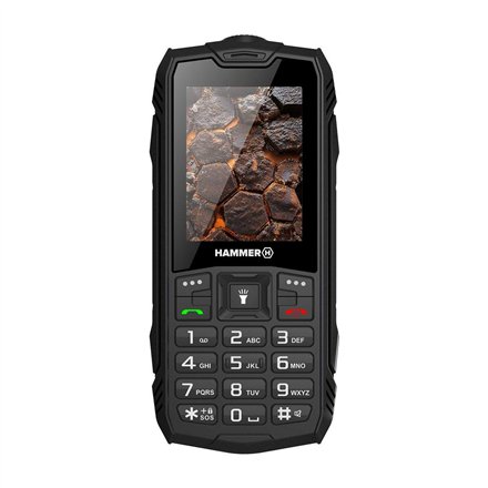 SALE OUT. Hammer ROCK LTE , Black , 2.4 , IPS , 48 MB , 128 MB , Dual SIM , Main camera resolution 2 MP , 3000 mAh , USED, REFURBISHED, WITHOUT ACCESSORIES