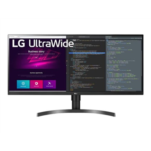 LG , Monitor , 34WN750P-B , 34 , IPS , QHD , 21:9 , 60 Hz , 5 ms , 3440 x 1440 , 300 cd/m² , HDMI ports quantity 2