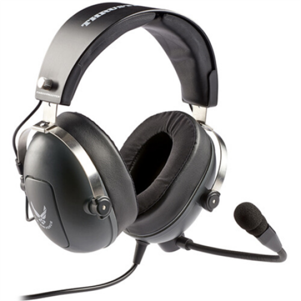 Thrustmaster , Gaming Headset , DTS T Flight U.S. Air Force Edition , 1 x 1/8 / 3.5 mm , Black
