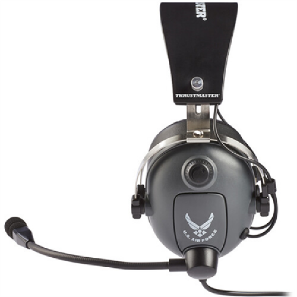 Thrustmaster , Gaming Headset , DTS T Flight U.S. Air Force Edition , 1 x 1/8 / 3.5 mm , Black