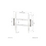 Neomounts Wall mount , WL30-550BL14 TV mount wall , 32-75 , Maximum weight (capacity) 50 kg , Black