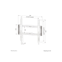 Neomounts Wall mount , WL30-550BL14 TV mount wall , 32-75 , Maximum weight (capacity) 50 kg , Black