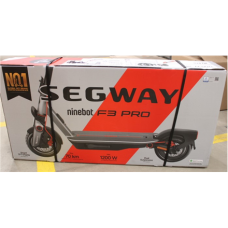 SALE OUT. Ninebot by Segway eKickScooter F3 Pro E , Segway F3 Pro E , eKickScooter , Up to 25 km/h , 10 , 22 month(s) , Black , REFURBISHED
