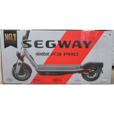 SALE OUT. Ninebot by Segway eKickScooter F3 Pro E , Segway F3 Pro E , eKickScooter , Up to 25 km/h , 10 , 24 month(s) , Black , DAMAGED PACKAGING AND PAINT, DIRTY, SCRATCHED, MOUNTING MARKS