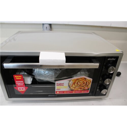 SALE OUT. , Simfer , 45 L , M 4543 TURBO , Midi Oven , Stainless Steel , DAMAGED PACKAGING, DENT ON THE TOP