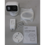 SALE OUT. Anker Eufy Security Indoor Cam S350, White , Anker Eufy Security Indoor Camera , S350 , 24 month(s) , Tabletop , Wide-Angle Lens , Micro SD, Max. 128GB , UNPACKED, MISSING POSITIONING STICKER