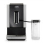 Caso Coffee Machine Café Crema Touch Pump pressure 19 bar, Built-in milk frother, Fully Automatic, 1470 W, Black/Stainless steel
