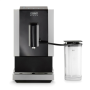 Caso Coffee Machine Café Crema Touch Pump pressure 19 bar, Built-in milk frother, Fully Automatic, 1470 W, Black/Stainless steel