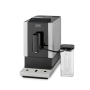 Caso Coffee Machine Café Crema Touch Pump pressure 19 bar, Built-in milk frother, Fully Automatic, 1470 W, Black/Stainless steel